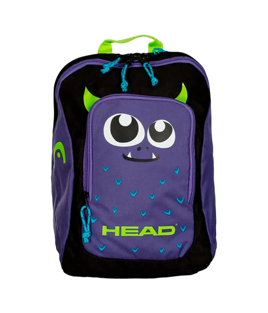 Morral Backpack Head Kids Tour Monster Morado