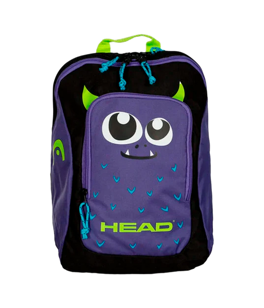 Morral Backpack Head Kids Tour Monster Morado