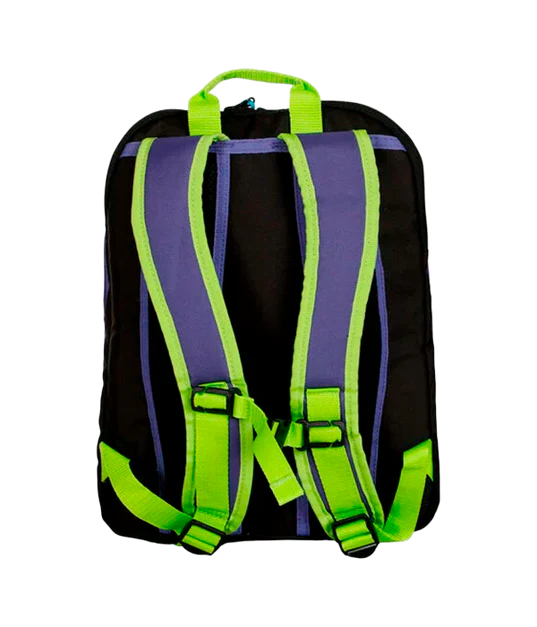 Morral Backpack Head Kids Tour Monster Morado