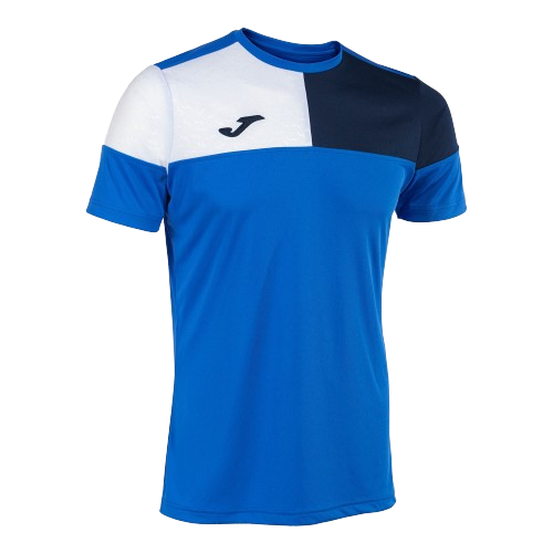 Camiseta Joma Hombre Crew V Royal Azul Marino