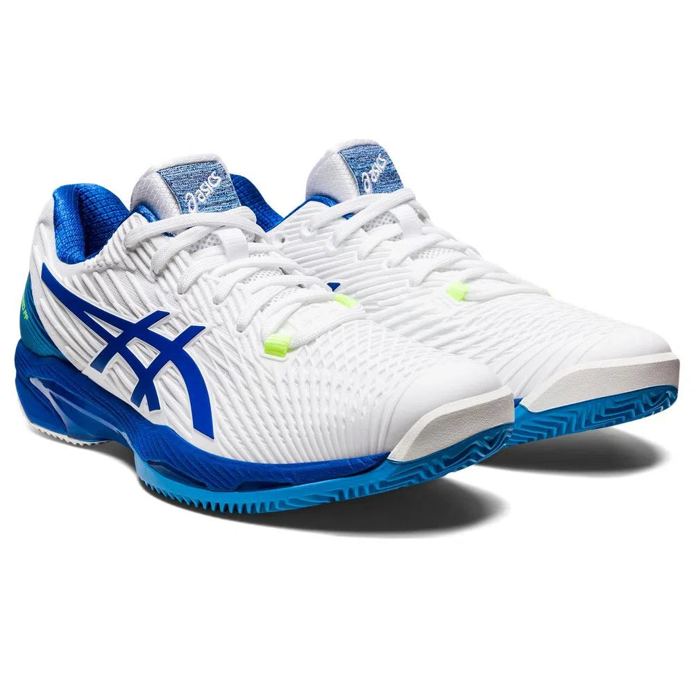 Tenis Asics Solution Speed FF2 Clay White/Tuna Blue