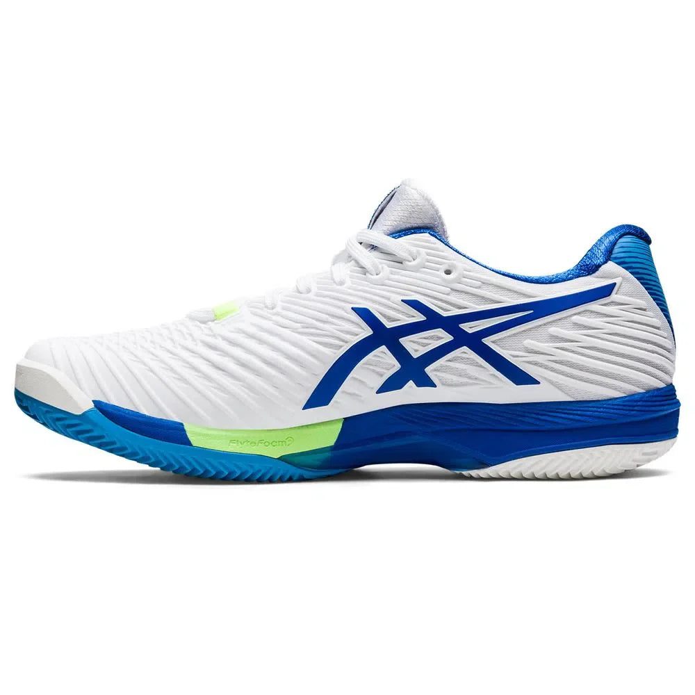 Tenis Asics Solution Speed FF2 Clay White/Tuna Blue