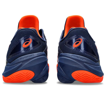 Tenis Asics Court FF 3 Clay Azul/Naranja