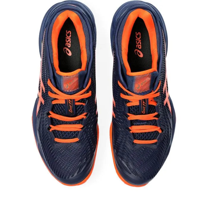 Tenis Asics Court FF 3 Clay Azul/Naranja