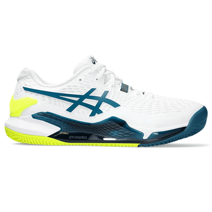 Tenis Asics Gel-Resolution 9 Clay White/Restful Teal