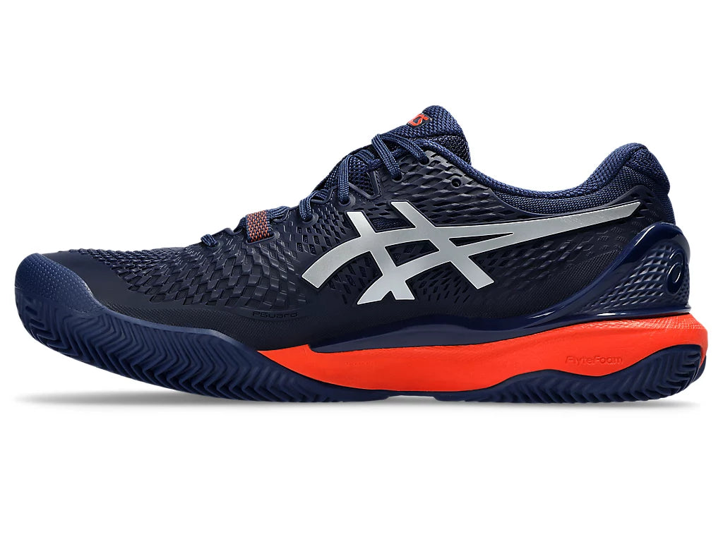 Tenis Asics Gel Resolution 9 Clay Blue Expanse/Pure Silver