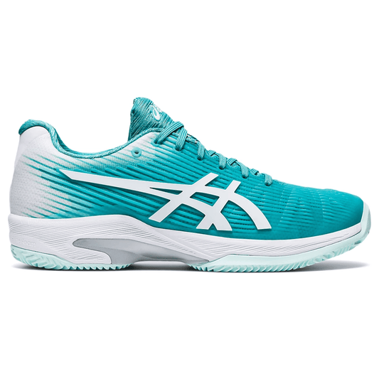 Tenis Asics Solution Speed FF Clay Techno Cyan/White