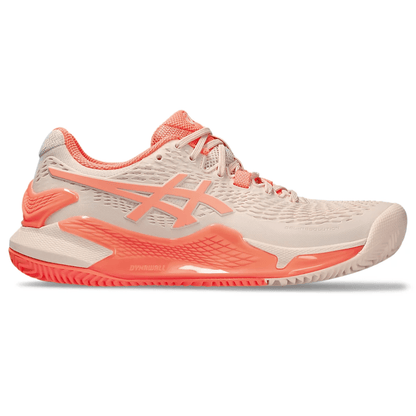 Tenis Asics Gel Resolution 9 Clay Pearl Pink/Sun Coral