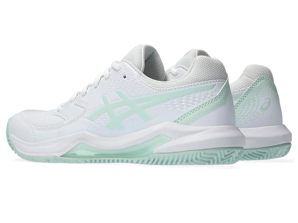 Tenis Asics Gel Dedicate 8 Clay White/Pale Blue