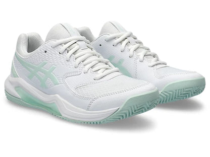 Tenis Asics Gel Dedicate 8 Clay White/Pale Blue