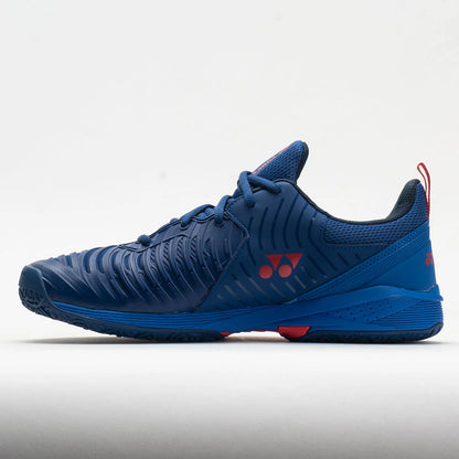 Tenis Yonex Power Cuchion Fusionrev3 Clay Navy/Red