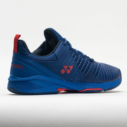 Tenis Yonex Power Cuchion Fusionrev3 Clay Navy/Red