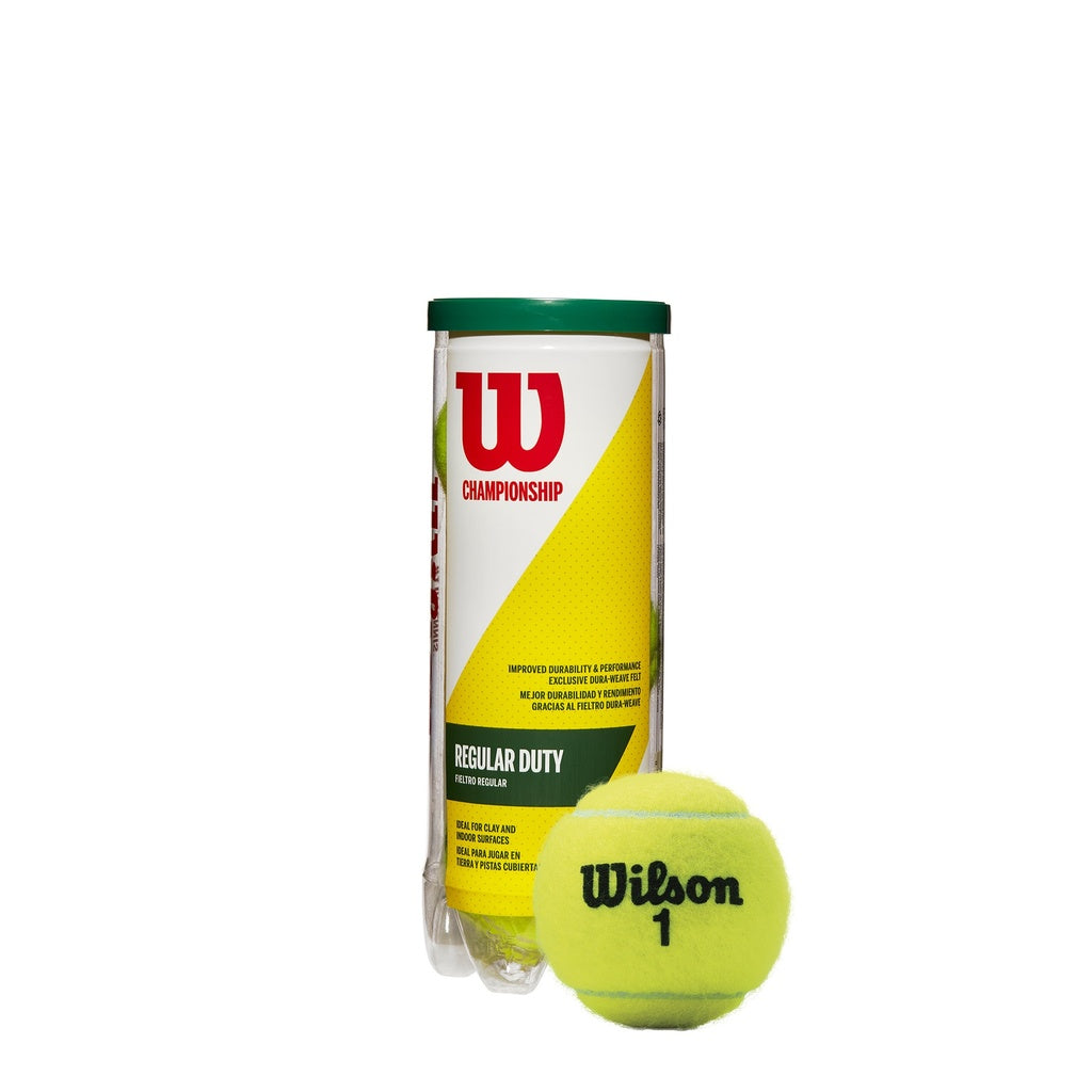 Bolas Wilson Championship Regular Duty Tapa Verde X3