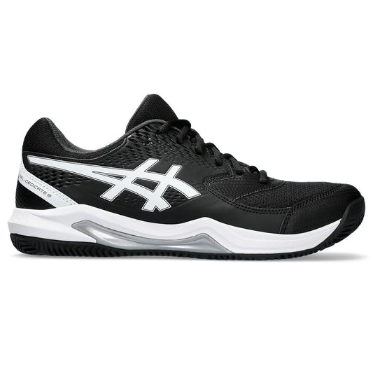 Tenis Asics Gel Dedicate 8 Clay Black/White