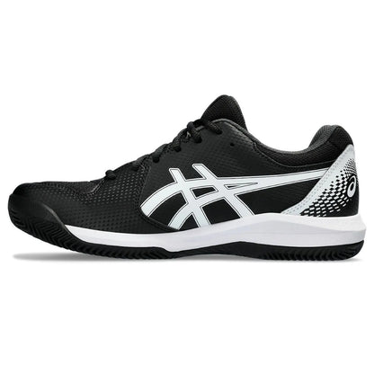 Tenis Asics Gel Dedicate 8 Clay Black/White