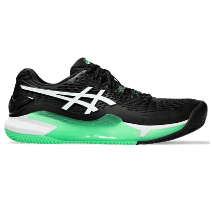 Tenis Asics Gel Resolution 9 Clay Black/New Leaf