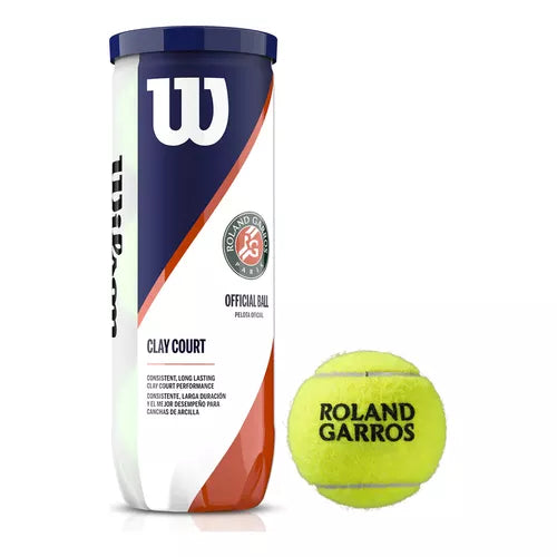 Bolas Wilson Roland Garros X3