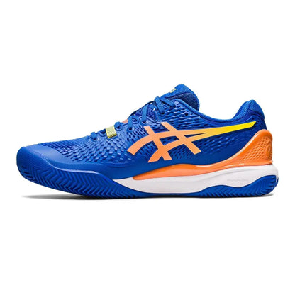 Tenis Asics Gel Resolution 9 Clay Tuna Blue/Sun Peach