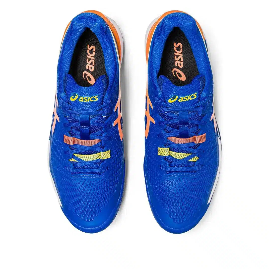 Tenis Asics Gel Resolution 9 Clay Tuna Blue/Sun Peach