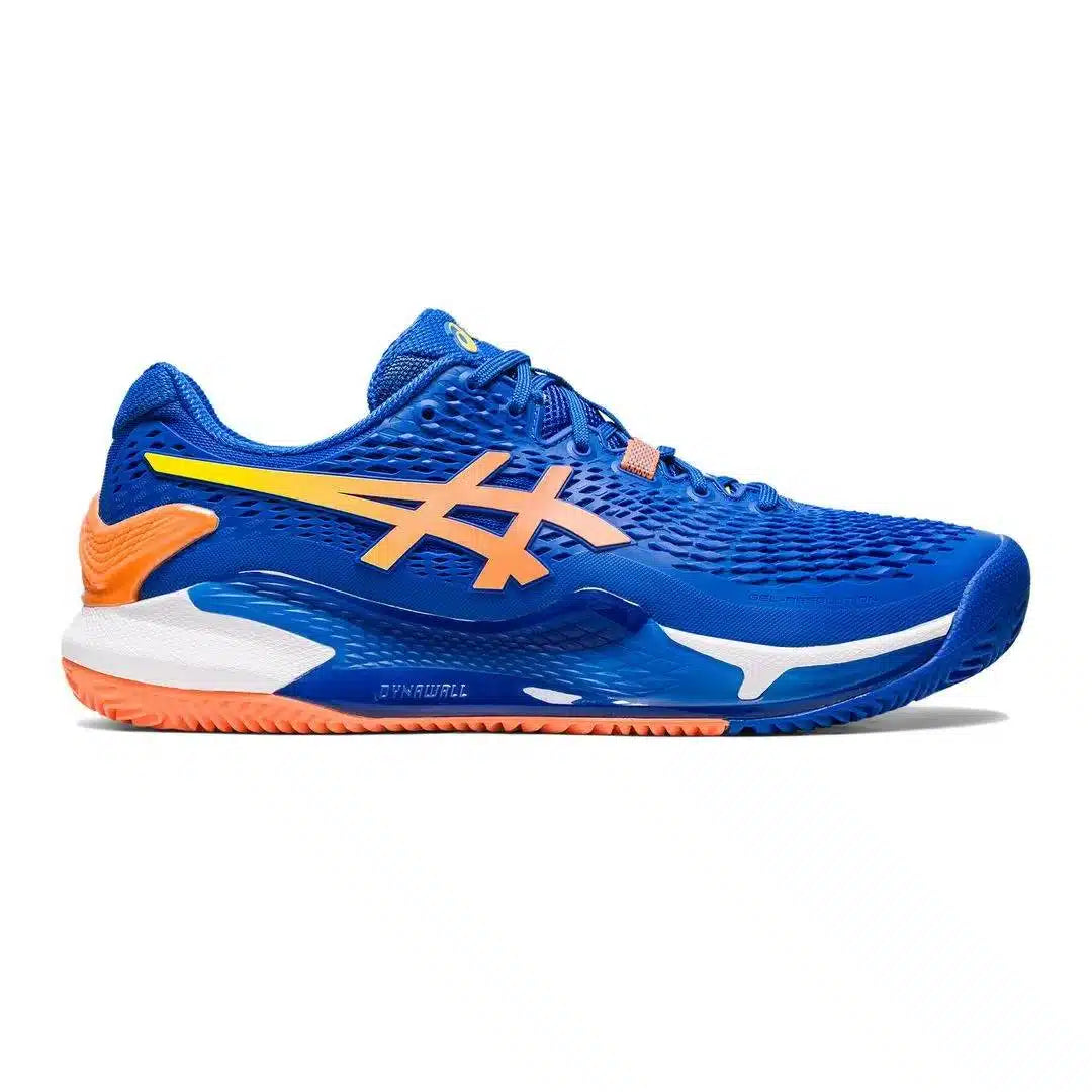 Tenis Asics Gel Resolution 9 Clay Tuna Blue/Sun Peach