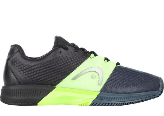 Tenis Head Revolt Pro 4.0 Clay Negro/Amarillo