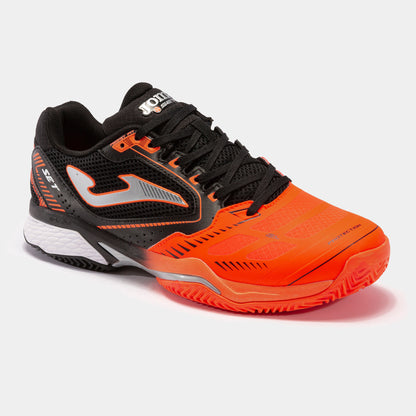 Tenis Joma Set 22 Naranja/Negro TSETW2208T