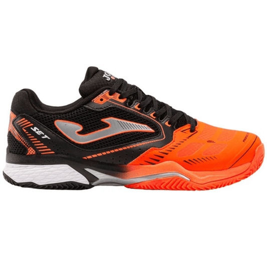 Tenis Joma Set 22 Naranja/Negro TSETW2208T