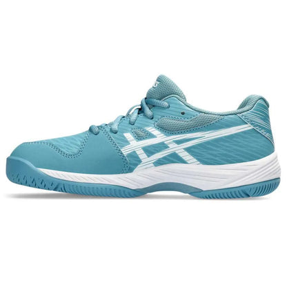 Tenis Asics Gel Game 9 Kids Gris Blue/White