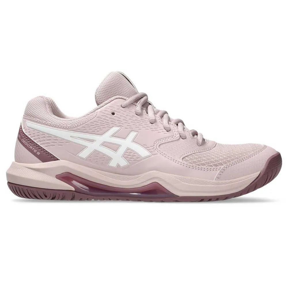 Tenis Asics Gel Dedicate 8 Clay Watershed Rose/White