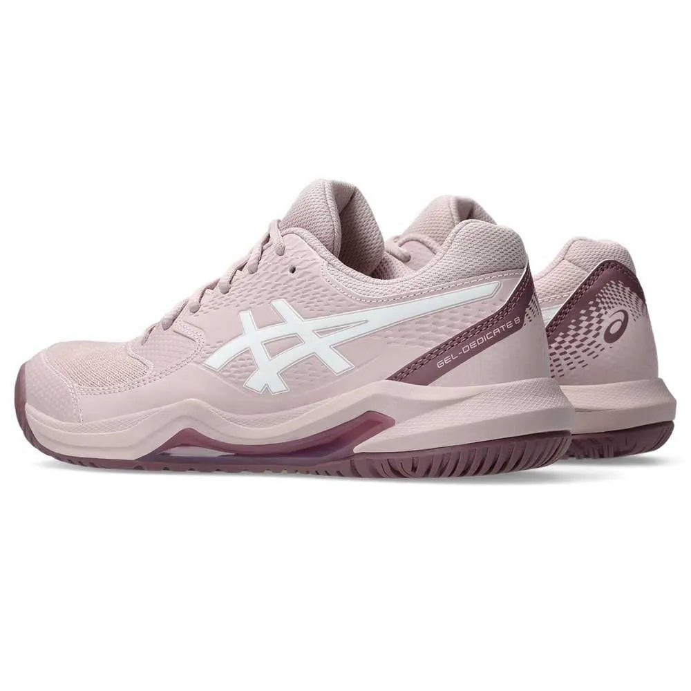 Tenis Asics Gel Dedicate 8 Clay Watershed Rose/White