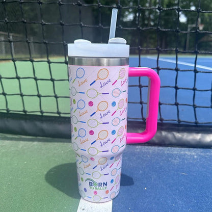 Termo Tennis Love Tumbler 30 Onzas