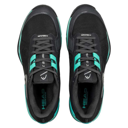 Tenis Head Sprint Pro 3.5 Clay Negro/Menta