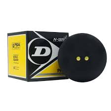 Bola Dunlop Doble Punto Amarillo Squash