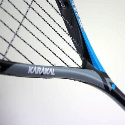 Raqueta Karakal Tour Pro Raw 130gr Azul/Negro